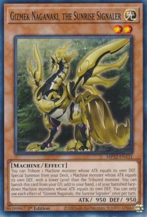 Gizmek Naganaki, the Sunrise Signaler - MP22-EN131: 2022 Tin of the Pharaoh's Gods