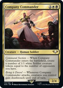 Company Commander - 113: Universes Beyond: Warhammer 40,000