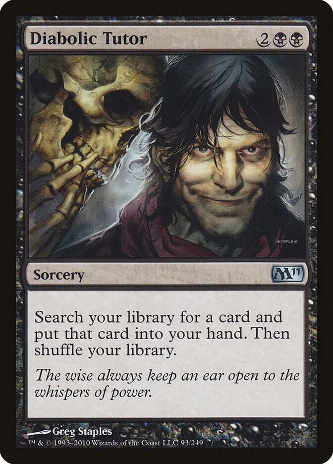 Diabolic Tutor - 93: Magic 2011 (M11)