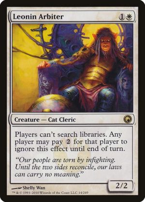 Leonin Arbiter - 14: Scars of Mirrodin