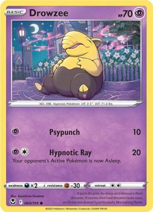 Drowzee - 060/195: SWSH12: Silver Tempest