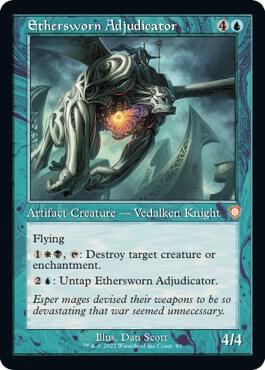 Ethersworn Adjudicator (Retro Frame) - 83: Commander: The Brothers' War