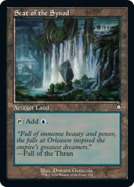 Seat of the Synod (Retro Frame) - 198: Commander: The Brothers' War