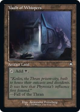 Vault of Whispers (Retro Frame) - 211: Commander: The Brothers' War