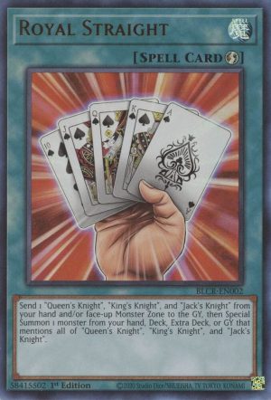 Royal Straight - BLCR-EN002: Battles of Legend: Crystal Revenge