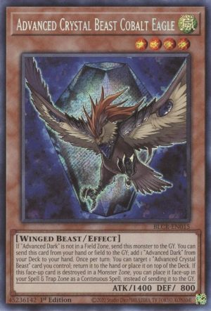 Advanced Crystal Beast Cobalt Eagle - BLCR-EN015: Battles of Legend: Crystal Revenge