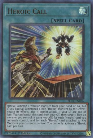 Heroic Call - BLCR-EN026: Battles of Legend: Crystal Revenge