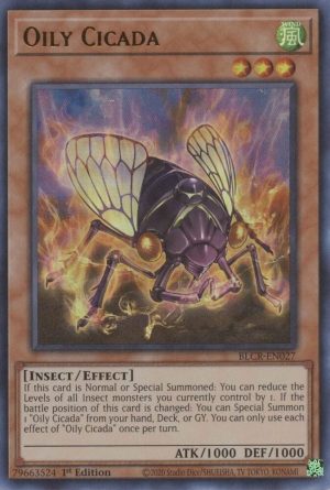 Oily Cicada - BLCR-EN027: Battles of Legend: Crystal Revenge