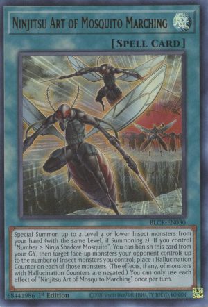 Ninjitsu Art of Mosquito Marching - BLCR-EN030: Battles of Legend: Crystal Revenge