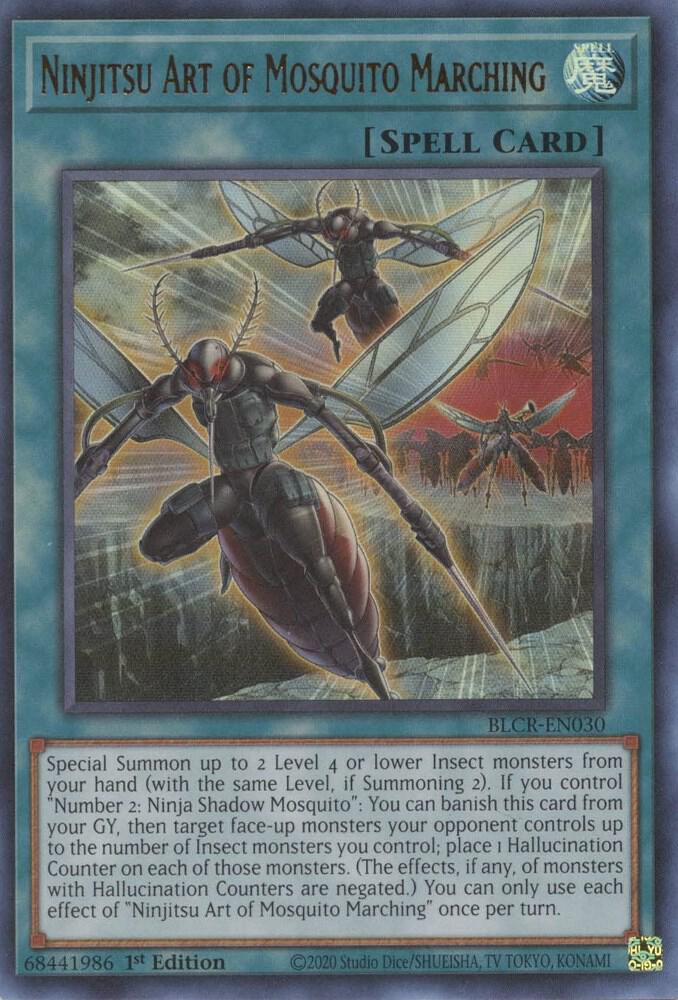 Ninjitsu Art of Mosquito Marching - BLCR-EN030: Battles of Legend: Crystal Revenge