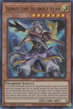 Senko the Skybolt Star - BLCR-EN036: Battles of Legend: Crystal Revenge