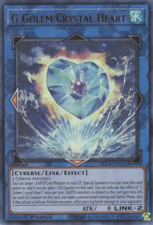 G Golem Crystal Heart - BLCR-EN042: Battles of Legend: Crystal Revenge