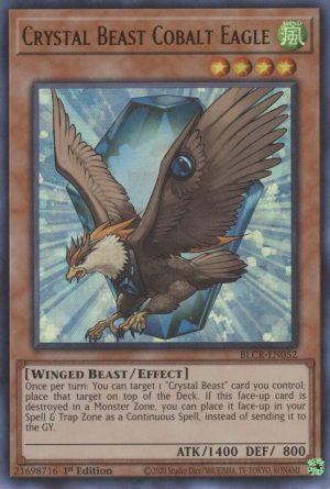 Crystal Beast Cobalt Eagle - BLCR-EN052: Battles of Legend: Crystal Revenge