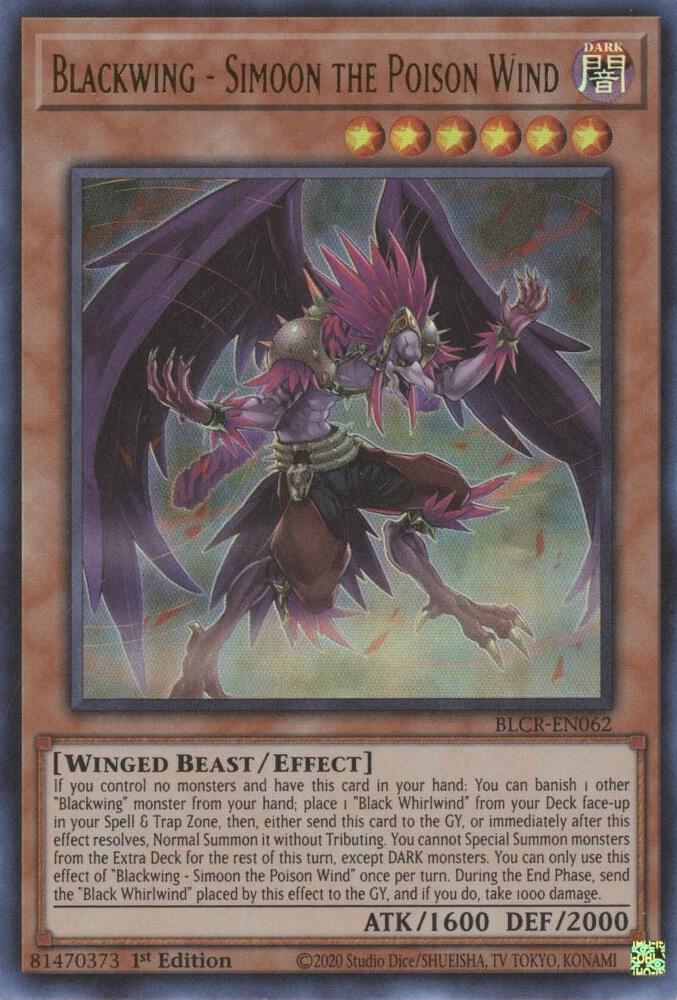 Blackwing - BLCR-EN062: Battles of Legend: Crystal Revenge