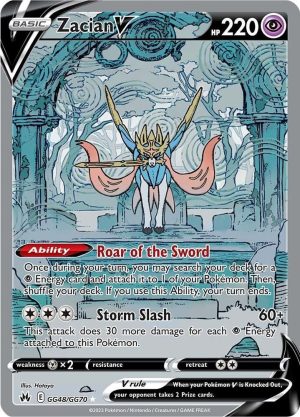 Zacian V - GG48/GG70: Crown Zenith: Galarian Gallery