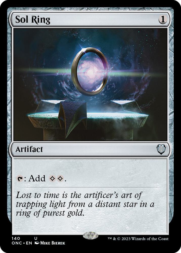 Sol Ring - 140: Commander: Phyrexia: All Will Be One