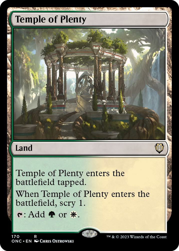 Temple of Plenty - 170: Commander: Phyrexia: All Will Be One