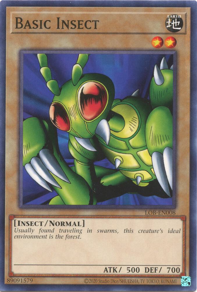 Basic Insect - LOB-EN008: Legend of Blue Eyes White Dragon (25th Anniversary Edition)