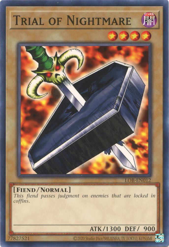 Trial of Nightmare - LOB-EN012: Legend of Blue Eyes White Dragon (25th Anniversary Edition)