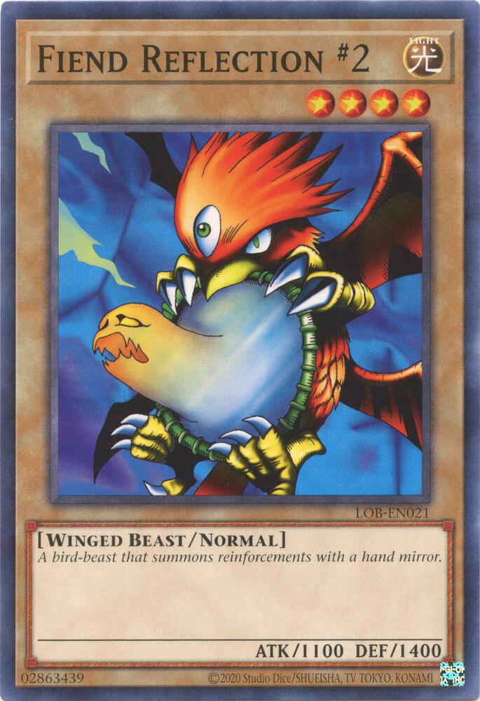 Fiend Reflection #2 - LOB-EN021: Legend of Blue Eyes White Dragon (25th Anniversary Edition)