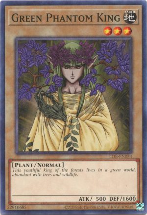 Green Phantom King - LOB-EN034: Legend of Blue Eyes White Dragon (25th Anniversary Edition)