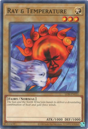 Ray & Temperature - LOB-EN035: Legend of Blue Eyes White Dragon (25th Anniversary Edition)