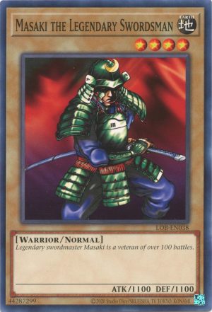 Masaki the Legendary Swordsman - LOB-EN038: Legend of Blue Eyes White Dragon (25th Anniversary Edition)