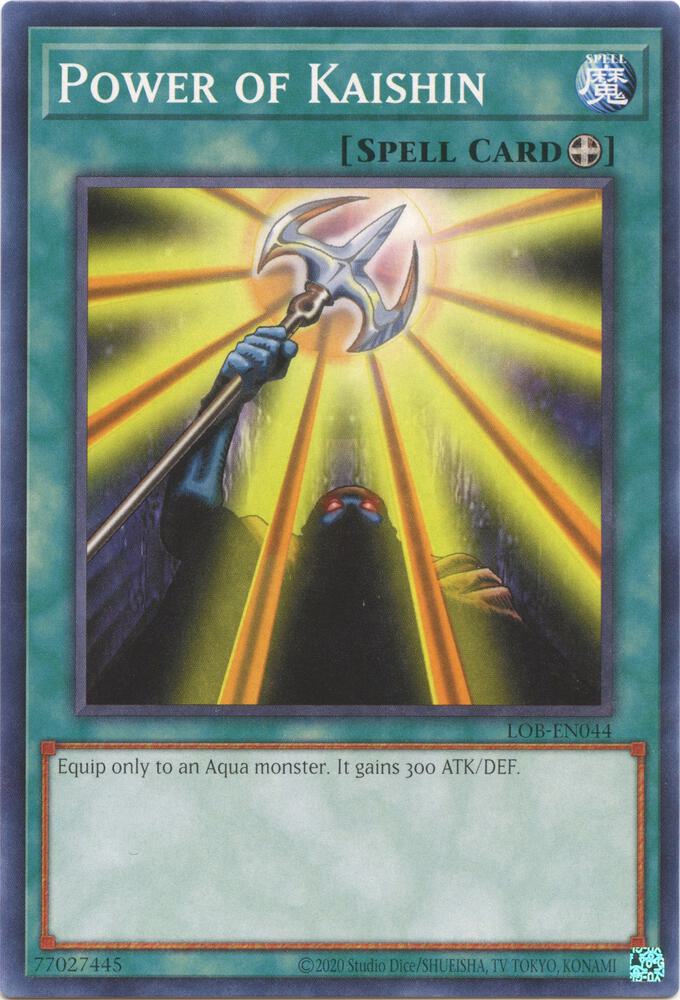 Power of Kaishin - LOB-EN044: Legend of Blue Eyes White Dragon (25th Anniversary Edition)