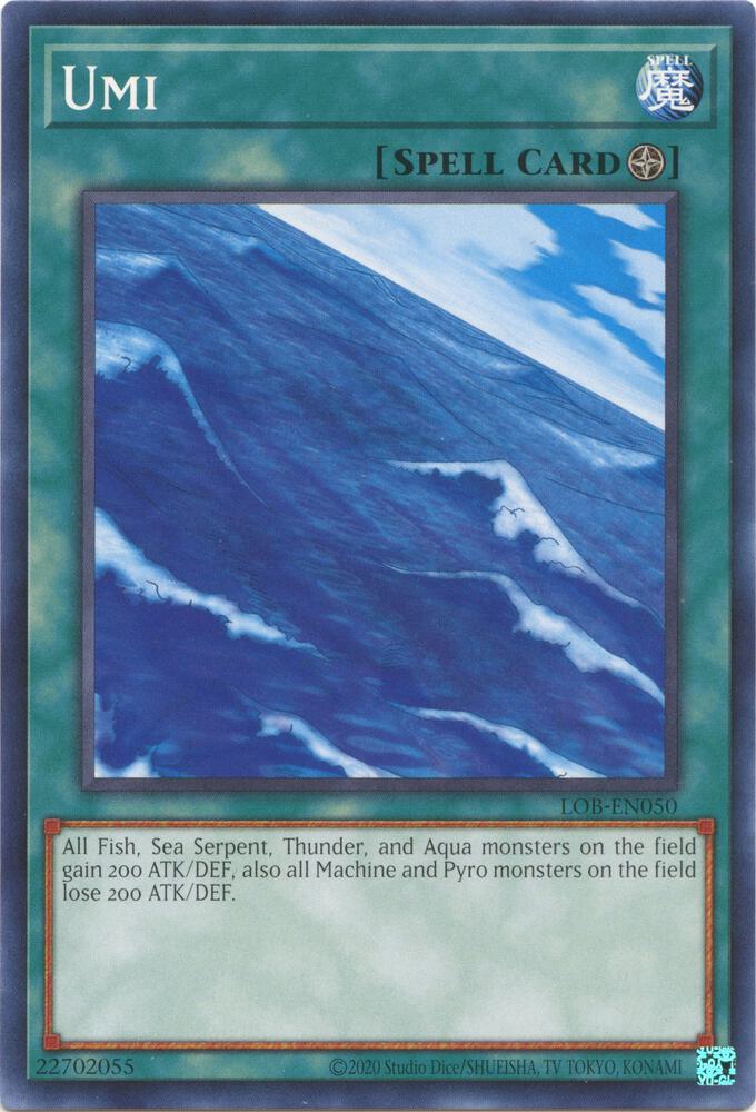 Umi - LOB-EN050: Legend of Blue Eyes White Dragon (25th Anniversary Edition)