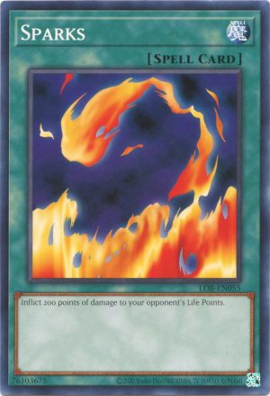 Sparks - LOB-EN055: Legend of Blue Eyes White Dragon (25th Anniversary Edition)