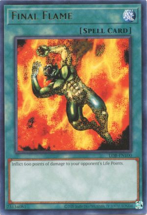 Final Flame - LOB-EN100: Legend of Blue Eyes White Dragon (25th Anniversary Edition)