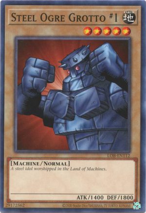 Steel Ogre Grotto #1 - LOB-EN112: Legend of Blue Eyes White Dragon (25th Anniversary Edition)