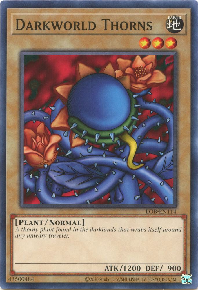 Darkworld Thorns - LOB-EN114: Legend of Blue Eyes White Dragon (25th Anniversary Edition)