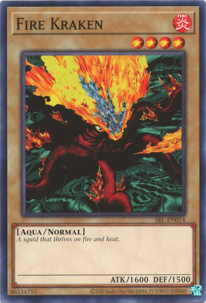 Fire Kraken - SRL-EN014: Spell Ruler (25th Anniversary Edition)