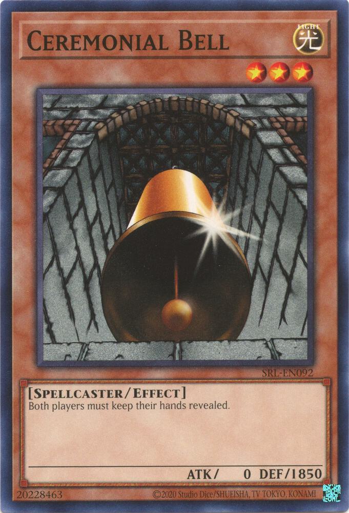 Ceremonial Bell - SRL-EN092: Spell Ruler (25th Anniversary Edition)