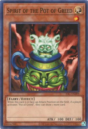 Spirit of the Pot of Greed - IOC-EN009: Invasion of Chaos (25th Anniversary Edition)