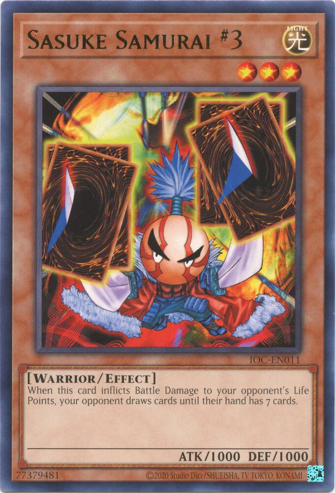 Sasuke Samurai #3 - IOC-EN011: Invasion of Chaos (25th Anniversary Edition)