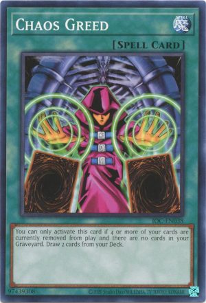 Chaos Greed - IOC-EN038: Invasion of Chaos (25th Anniversary Edition)