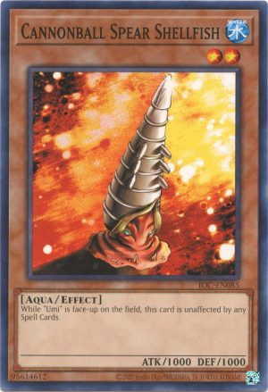 Cannonball Spear Shellfish - IOC-EN085: Invasion of Chaos (25th Anniversary Edition)