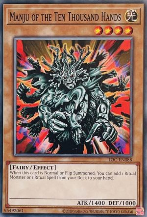 Manju of the Ten Thousand Hands - IOC-EN088: Invasion of Chaos (25th Anniversary Edition)