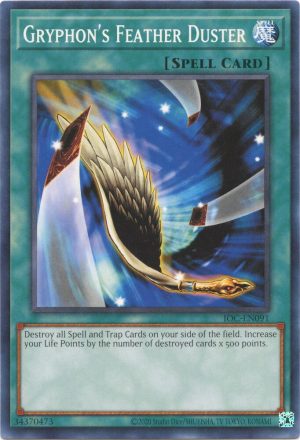 Gryphon's Feather Duster - IOC-EN091: Invasion of Chaos (25th Anniversary Edition)