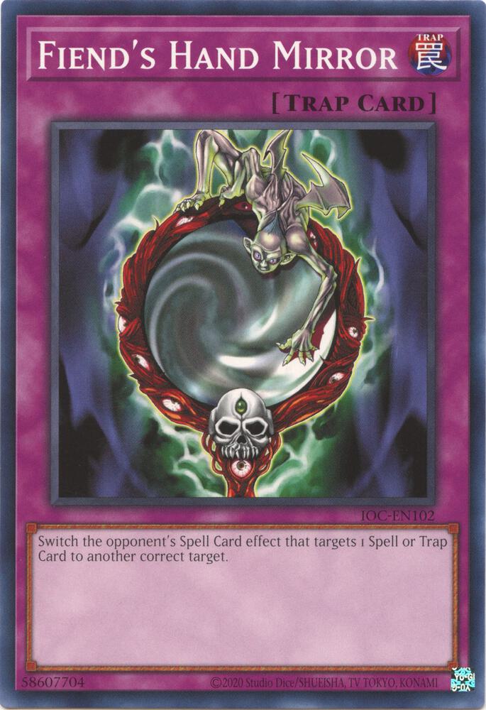 Fiend's Hand Mirror - IOC-EN102: Invasion of Chaos (25th Anniversary Edition)