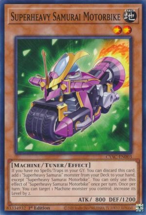 Superheavy Samurai Motorbike - CYAC-EN003: Cyberstorm Access