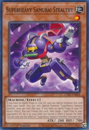 Superheavy Samurai Stealthy - CYAC-EN004: Cyberstorm Access