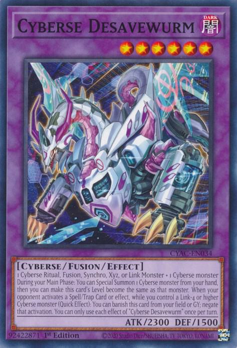 Cyberse Desavewurm - CYAC-EN034: Cyberstorm Access