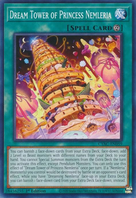 Dream Tower of Princess Nemleria - CYAC-EN059: Cyberstorm Access