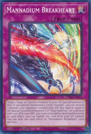 Mannadium Breakheart - CYAC-EN072: Cyberstorm Access