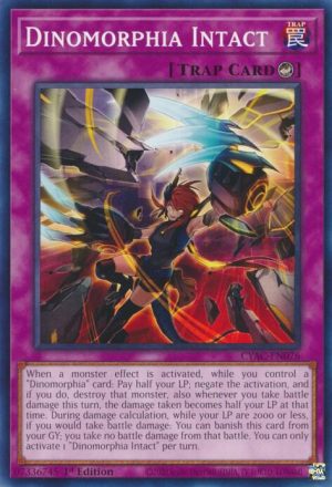 Dinomorphia Intact - CYAC-EN076: Cyberstorm Access