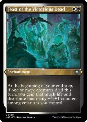 Feast of the Victorious Dead (Foil Etched) - 130: March of the Machine: The Aftermath