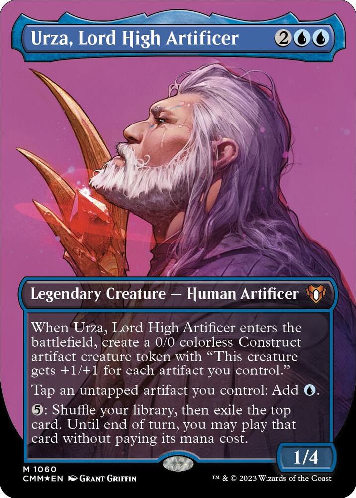 Urza, Lord High Artificer (Textured Foil) - 1060: Commander Masters